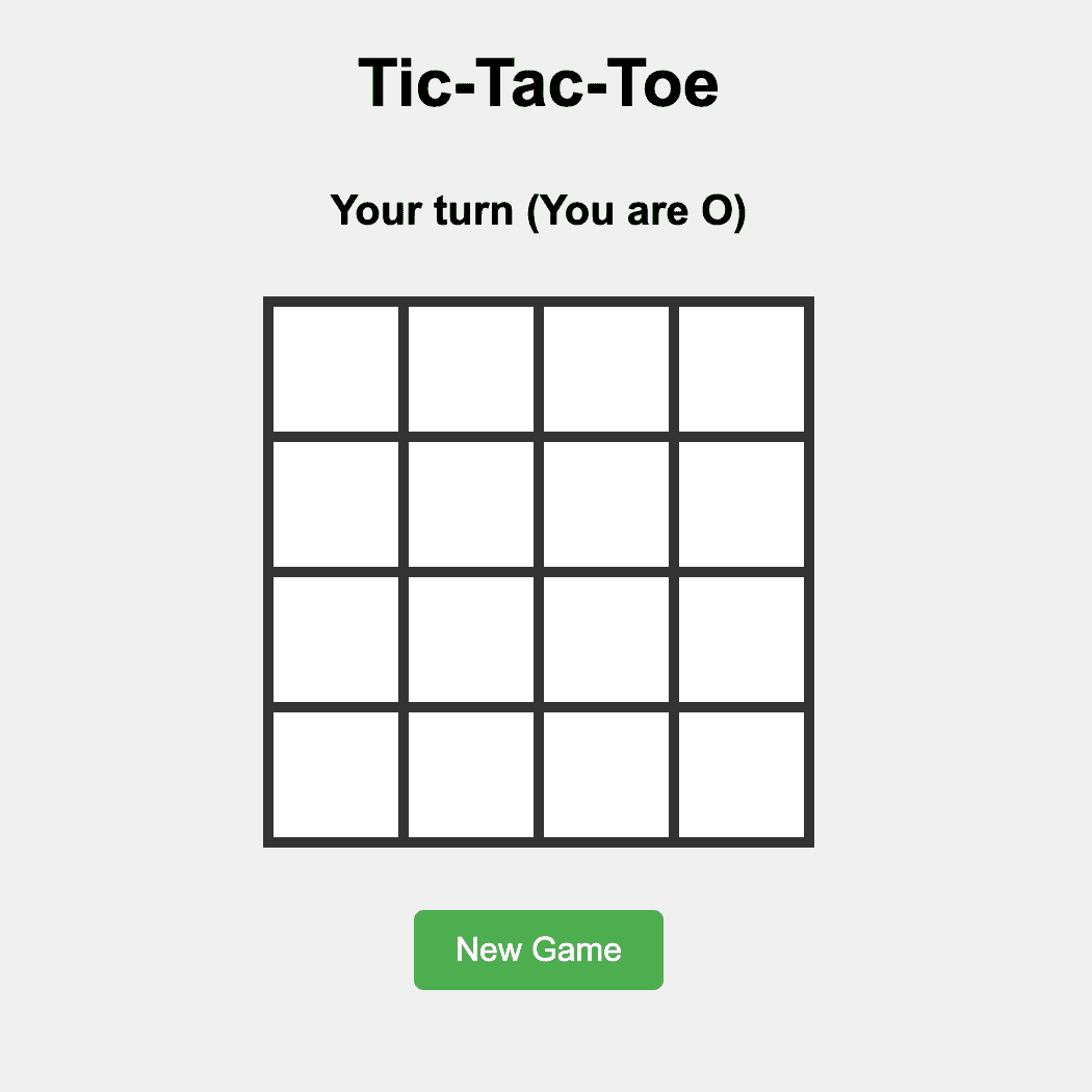 AI Tic Tac Toe
